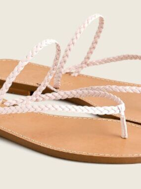 J.Crew Capri Braided Strap Flip-Flops – Size 9.5 -MF0312